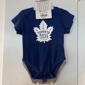 2 baby onesies! Toronto Maple Leafs. Never worn!